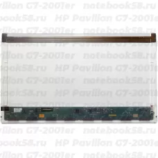 Матрица для ноутбука HP Pavilion G7-2001er (1600x900 HD+) TN, 40pin, Глянцевая