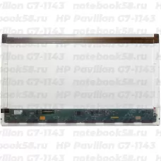 Матрица для ноутбука HP Pavilion G7-1143 (1600x900 HD+) TN, 40pin, Глянцевая