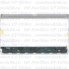 Матрица для ноутбука HP Pavilion G7-1316sr (1600x900 HD+) TN, 40pin, Глянцевая
