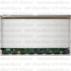 Матрица для ноутбука HP Pavilion G7-1314er (1600x900 HD+) TN, 40pin, Глянцевая