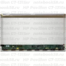 Матрица для ноутбука HP Pavilion G7-1315sr (1600x900 HD+) TN, 40pin, Глянцевая