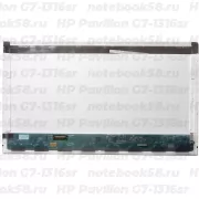 Матрица для ноутбука HP Pavilion G7-1316sr (1600x900 HD+) TN, 40pin, Глянцевая