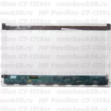Матрица для ноутбука HP Pavilion G7-1316sr (1600x900 HD+) TN, 40pin, Глянцевая