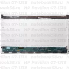 Матрица для ноутбука HP Pavilion G7-1318 (1600x900 HD+) TN, 40pin, Глянцевая