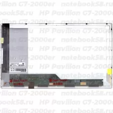Матрица для ноутбука HP Pavilion G7-2000er (1600x900 HD+) TN, 40pin, Глянцевая