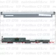 Матрица для ноутбука HP Pavilion G7-1318 (1600x900 HD+) TN, 40pin, Матовая