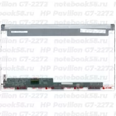 Матрица для ноутбука HP Pavilion G7-2272 (1600x900 HD+) TN, 40pin, Матовая