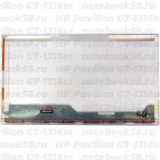 Матрица для ноутбука HP Pavilion G7-1316sr (1600x900 HD+) TN, 40pin, Глянцевая