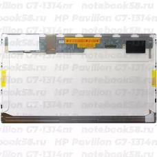 Матрица для ноутбука HP Pavilion G7-1314nr (1600x900 HD+) TN, 40pin, Матовая