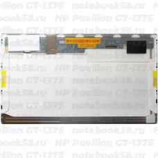 Матрица для ноутбука HP Pavilion G7-1375 (1600x900 HD+) TN, 40pin, Матовая
