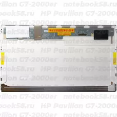Матрица для ноутбука HP Pavilion G7-2000er (1600x900 HD+) TN, 40pin, Матовая