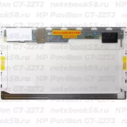 Матрица для ноутбука HP Pavilion G7-2272 (1600x900 HD+) TN, 40pin, Матовая