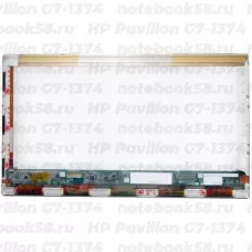 Матрица для ноутбука HP Pavilion G7-1374 (1600x900 HD+) TN, 40pin, Глянцевая