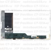 Матрица для ноутбука HP Pavilion G7-1314er (1600x900 HD+) TN, 40pin, Глянцевая