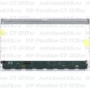 Матрица для ноутбука HP Pavilion G7-1313sr (1600x900 HD+) TN, 40pin, Глянцевая