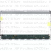 Матрица для ноутбука HP Pavilion G7-1314er (1600x900 HD+) TN, 40pin, Глянцевая