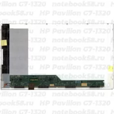 Матрица для ноутбука HP Pavilion G7-1320 (1600x900 HD+) TN, 40pin, Глянцевая