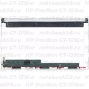 Матрица для ноутбука HP Pavilion G7-1316sr (1600x900 HD+) TN, 40pin, Глянцевая