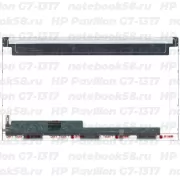 Матрица для ноутбука HP Pavilion G7-1317 (1600x900 HD+) TN, 40pin, Глянцевая