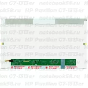 Матрица для ноутбука HP Pavilion G7-1313er (1600x900 HD+) TN, 40pin, Глянцевая