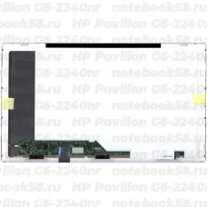 Матрица для ноутбука HP Pavilion G6-2240nr (1366x768 HD) TN, 40pin, Матовая
