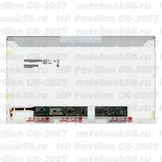 Матрица для ноутбука HP Pavilion G6-2057 (1366x768 HD) TN, 40pin, Глянцевая