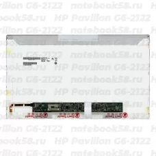 Матрица для ноутбука HP Pavilion G6-2122 (1366x768 HD) TN, 40pin, Глянцевая