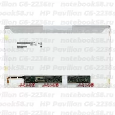 Матрица для ноутбука HP Pavilion G6-2236sr (1366x768 HD) TN, 40pin, Глянцевая