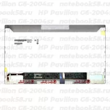 Матрица для ноутбука HP Pavilion G6-2004sr (1366x768 HD) TN, 40pin, Матовая