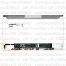 Матрица для ноутбука HP Pavilion G6-2055er (1366x768 HD) TN, 40pin, Матовая