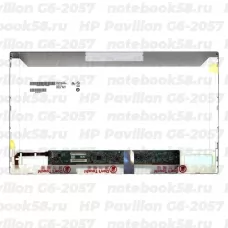 Матрица для ноутбука HP Pavilion G6-2057 (1366x768 HD) TN, 40pin, Матовая