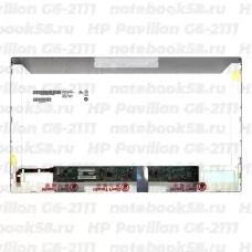 Матрица для ноутбука HP Pavilion G6-2111 (1366x768 HD) TN, 40pin, Матовая