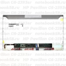 Матрица для ноутбука HP Pavilion G6-2393er (1366x768 HD) TN, 40pin, Матовая