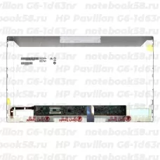 Матрица для ноутбука HP Pavilion G6-1d63nr (1366x768 HD) TN, 40pin, Матовая