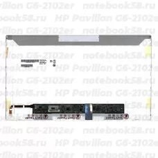Матрица для ноутбука HP Pavilion G6-2102er (1366x768 HD) TN, 40pin, Глянцевая