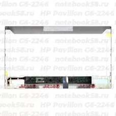 Матрица для ноутбука HP Pavilion G6-2246 (1366x768 HD) TN, 40pin, Матовая