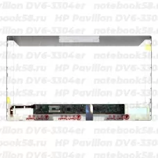 Матрица для ноутбука HP Pavilion DV6-3304er (1366x768 HD) TN, 40pin, Матовая