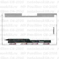 Матрица для ноутбука HP Pavilion G6-2105 (1366x768 HD) TN, 40pin, Глянцевая
