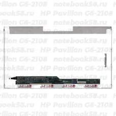 Матрица для ноутбука HP Pavilion G6-2108 (1366x768 HD) TN, 40pin, Глянцевая