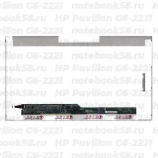 Матрица для ноутбука HP Pavilion G6-2221 (1366x768 HD) TN, 40pin, Глянцевая