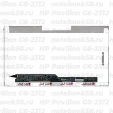 Матрица для ноутбука HP Pavilion G6-2312 (1366x768 HD) TN, 40pin, Глянцевая
