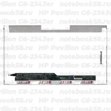 Матрица для ноутбука HP Pavilion G6-2343er (1366x768 HD) TN, 40pin, Глянцевая