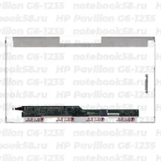 Матрица для ноутбука HP Pavilion G6-1235 (1366x768 HD) TN, 40pin, Глянцевая