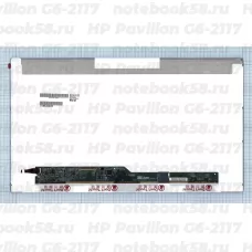 Матрица для ноутбука HP Pavilion G6-2117 (1366x768 HD) TN, 40pin, Матовая