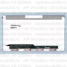 Матрица для ноутбука HP Pavilion G6-2250sr (1366x768 HD) TN, 40pin, Матовая