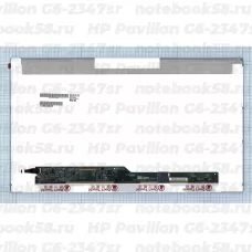 Матрица для ноутбука HP Pavilion G6-2347sr (1366x768 HD) TN, 40pin, Матовая