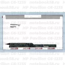 Матрица для ноутбука HP Pavilion G6-1235 (1366x768 HD) TN, 40pin, Матовая