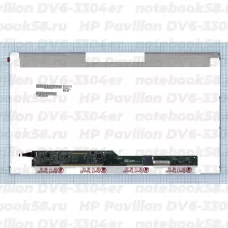Матрица для ноутбука HP Pavilion DV6-3304er (1366x768 HD) TN, 40pin, Матовая