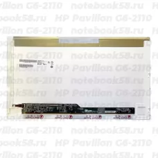 Матрица для ноутбука HP Pavilion G6-2110 (1366x768 HD) TN, 40pin, Глянцевая