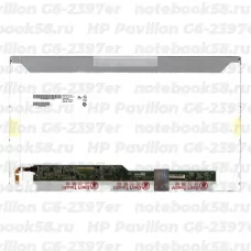 Матрица для ноутбука HP Pavilion G6-2397er (1366x768 HD) TN, 40pin, Матовая